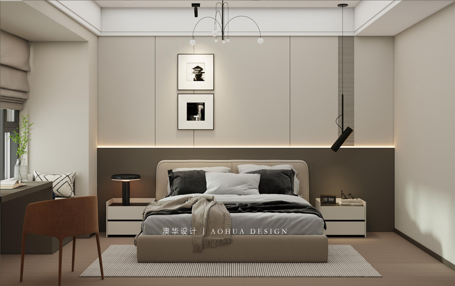 城投聯投江南岸裝修,現代風格設計