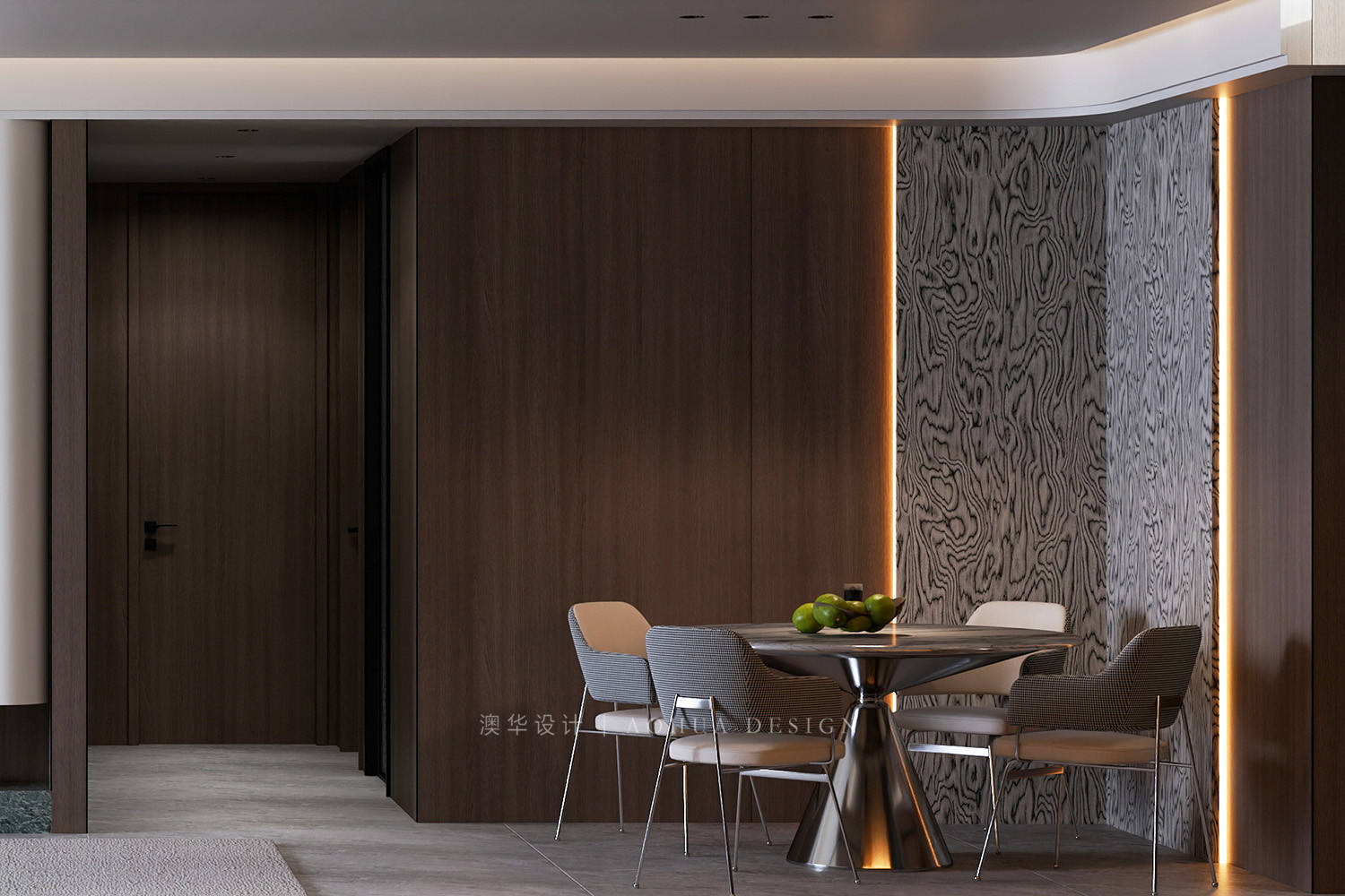 武漢潤府裝修,意式輕奢風格