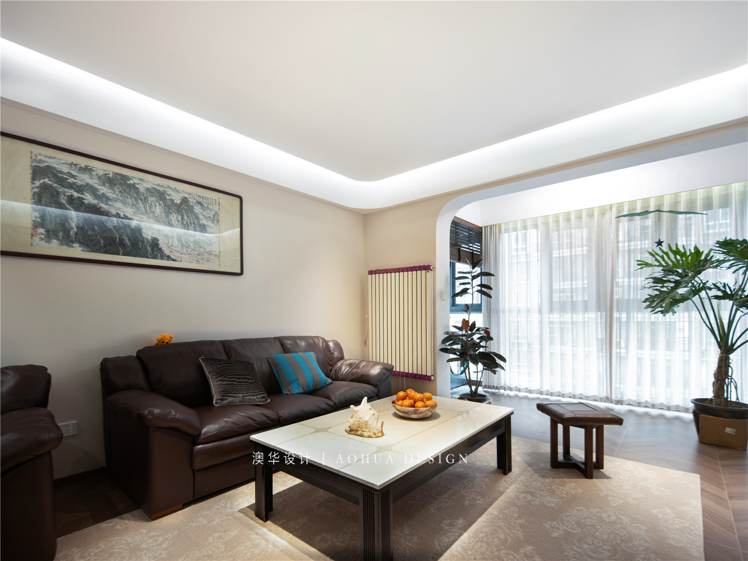 同馨花園二期裝修,現(xiàn)代中古風(fēng)格