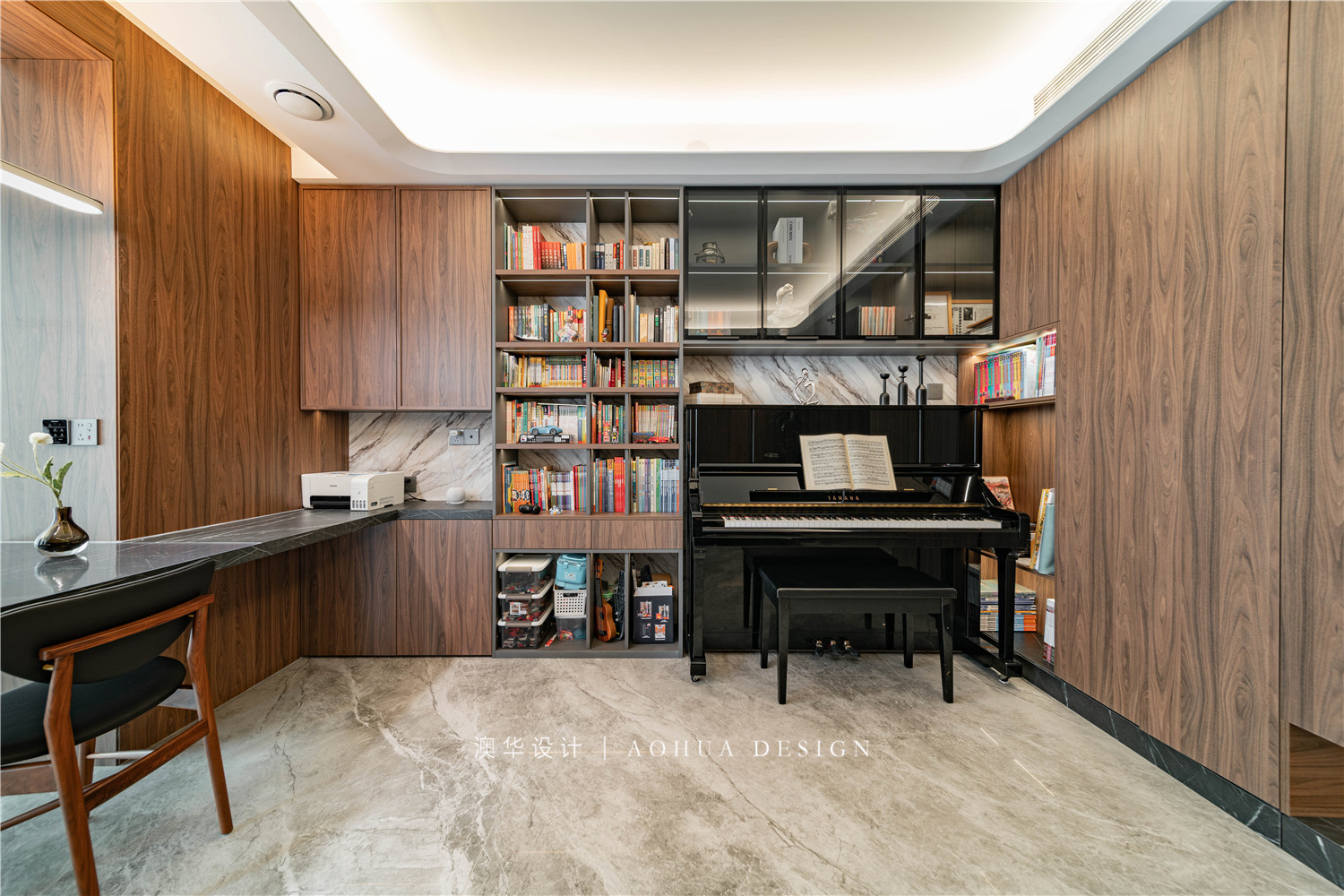 遠洋長江樽裝修,意式簡約風格