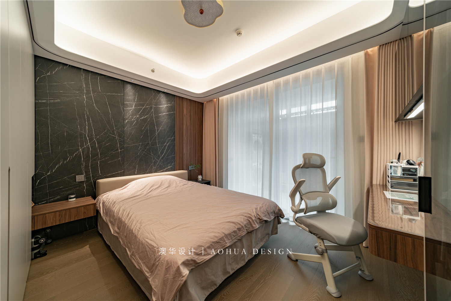 遠洋長江樽裝修,意式簡約風格