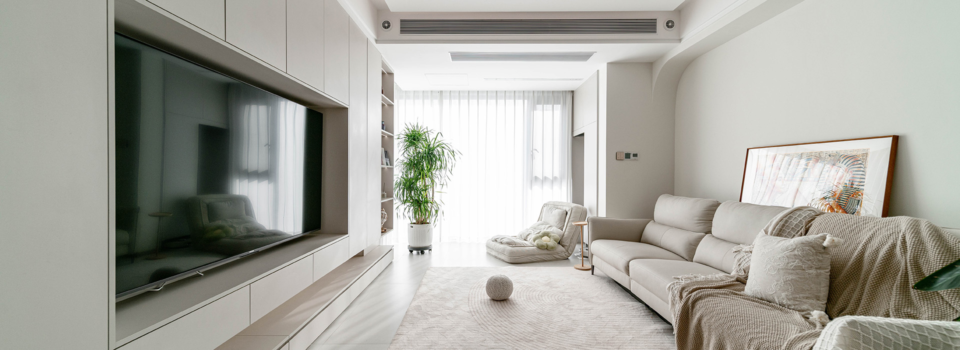 興華嘉天下裝修,奶油風裝修