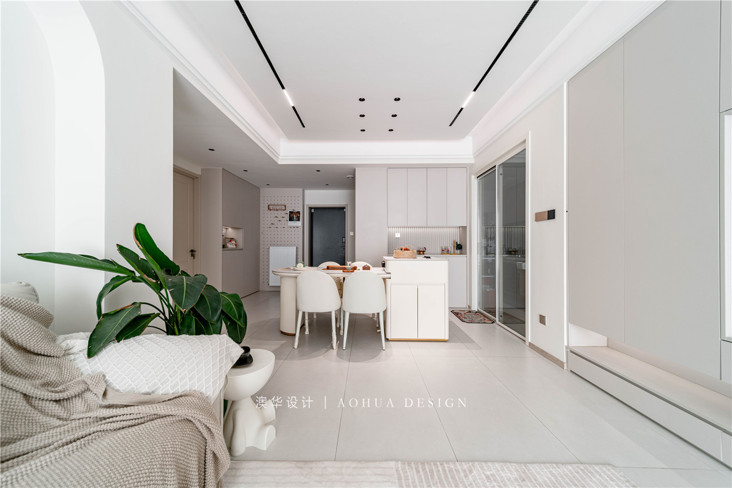 興華嘉天下裝修,奶油風裝修