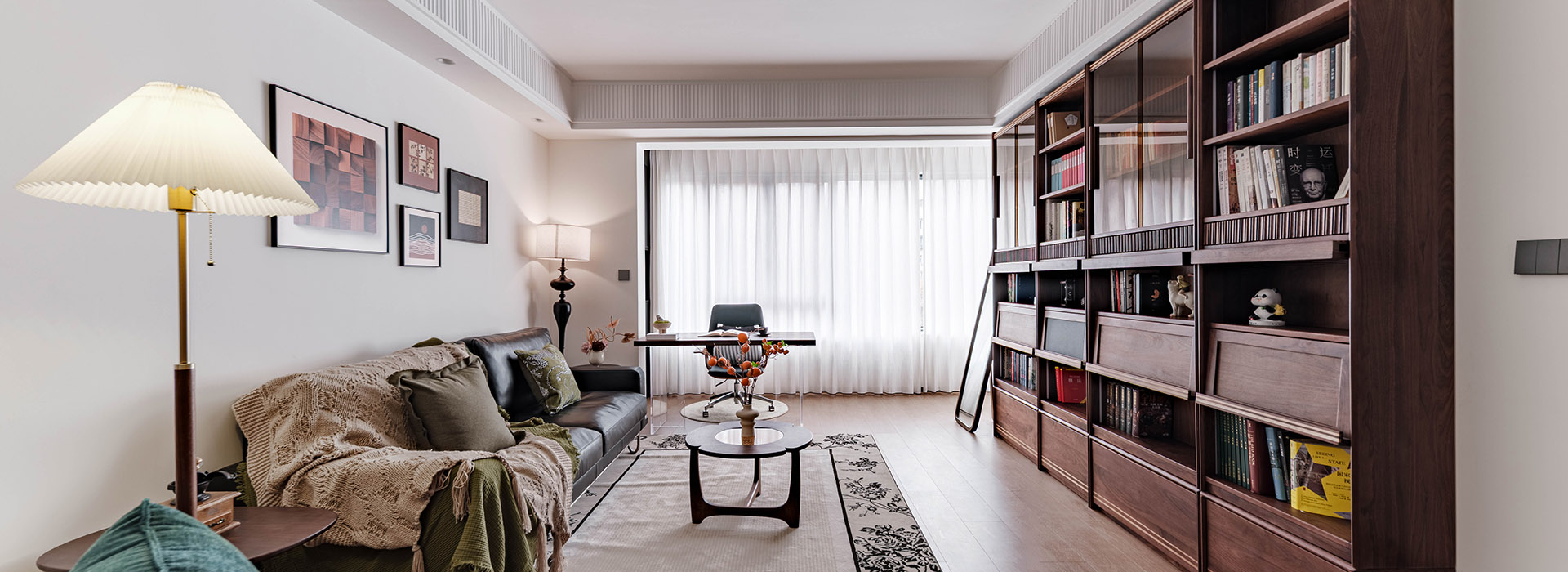 漢口公館裝修,現(xiàn)代中古風(fēng)格