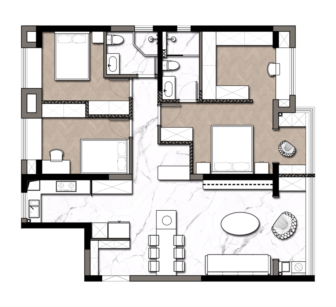 城投聯投江南岸140㎡