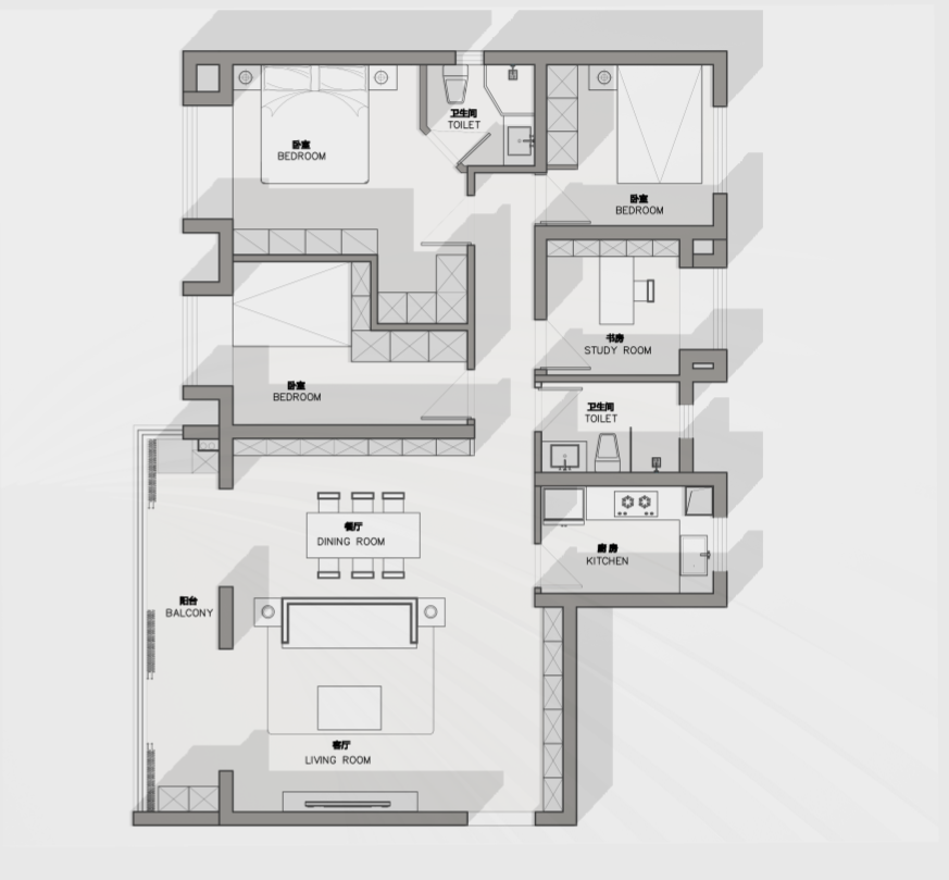 城投聯投江南岸140㎡