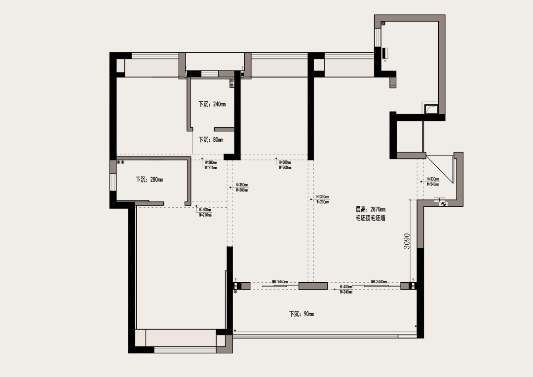 融創臨江府136㎡