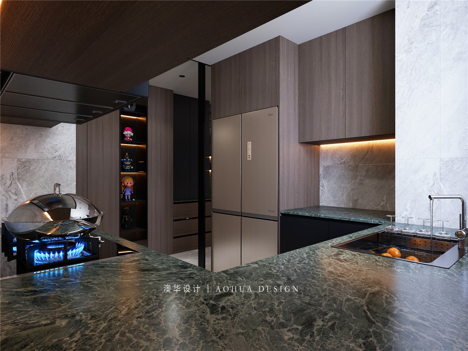 武漢潤府裝修,意式輕奢風(fēng)格